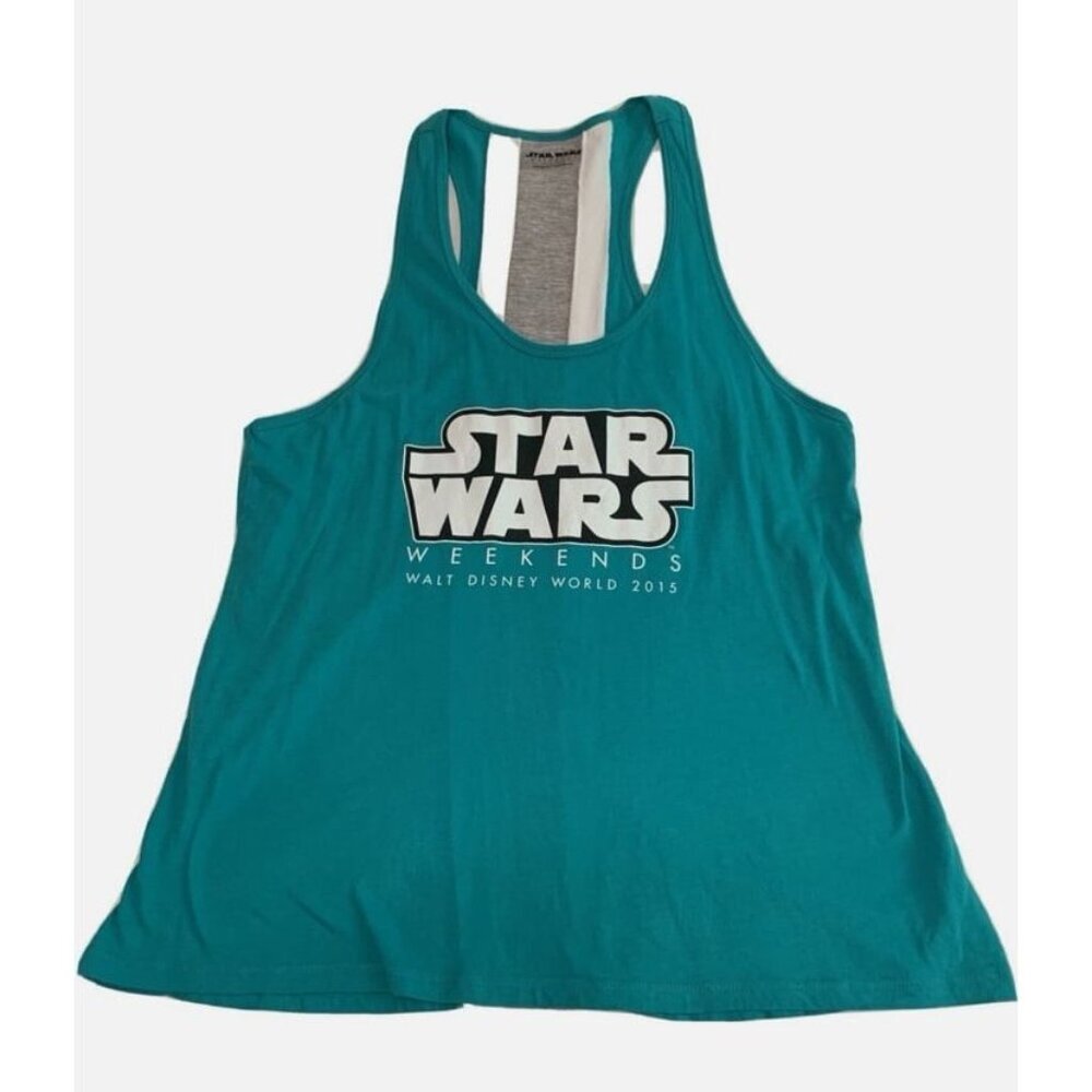 Disney World Tank Top size xlarge 2015 Star‎ Wars weekend Racer